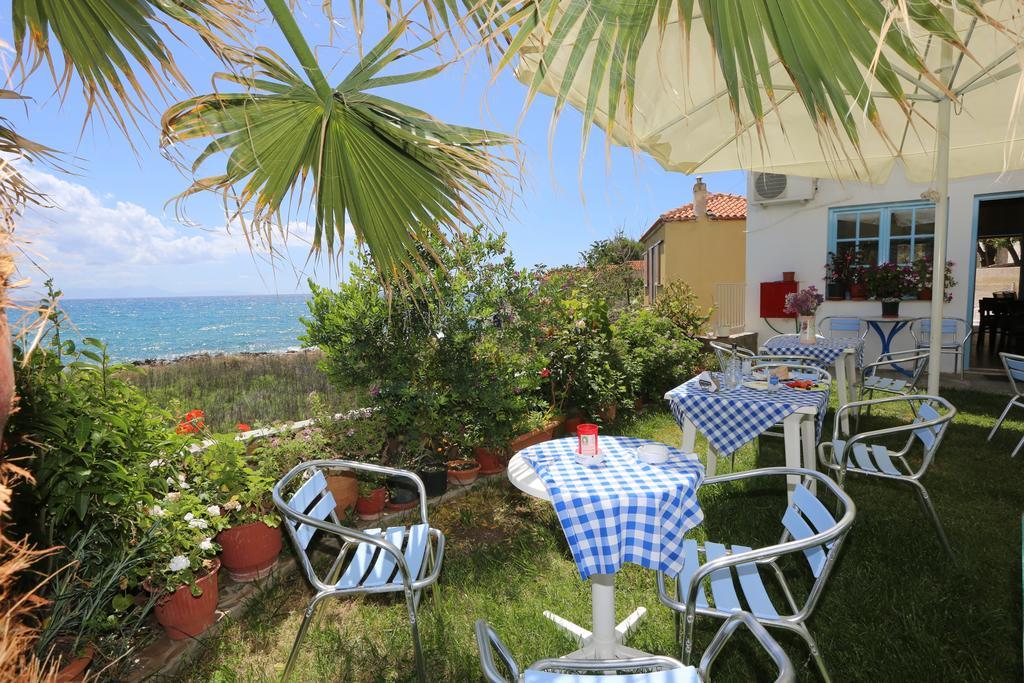 Akrogiali Hotel Plomari Buitenkant foto
